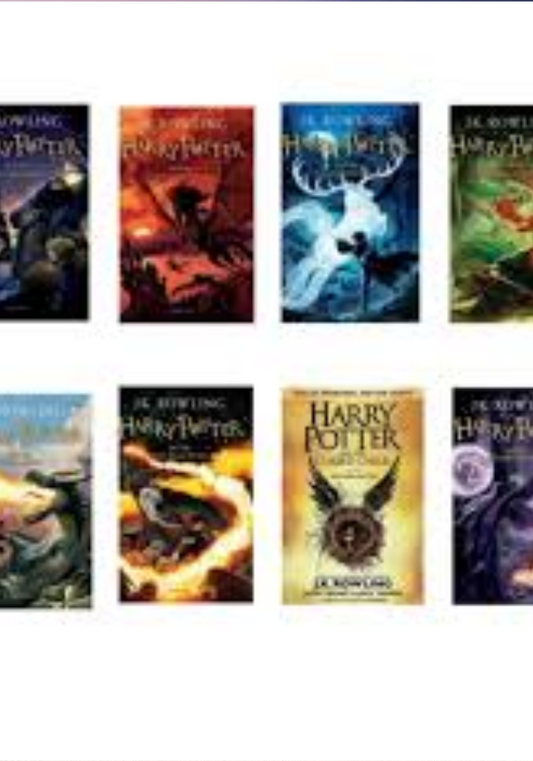 harry potter 8 books set complete collection