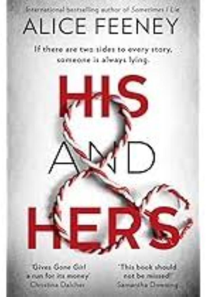 His and Hers book by Alice Feeney