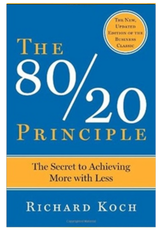 The 80/20 Principle: the Secret To achieving More With Less [Paperback - 2008] richard koch